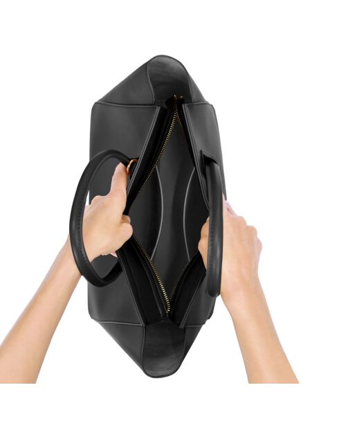 Sac cabas Levallois noir - 35x24x19 cm