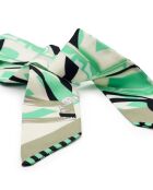 Foulard Marais vert - 5.70x96 cm