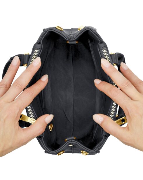 Bolso negro Neuilly - 23x16x10 cm