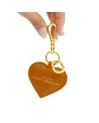 Porte-clés Coeur marron - 6.5x12.5x1.5 cm
