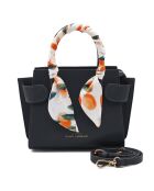 Sac à main Passy noir - 19x17x9 cm