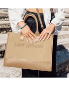 Sac cabas Quartier beige - 39.5x29x15 cm