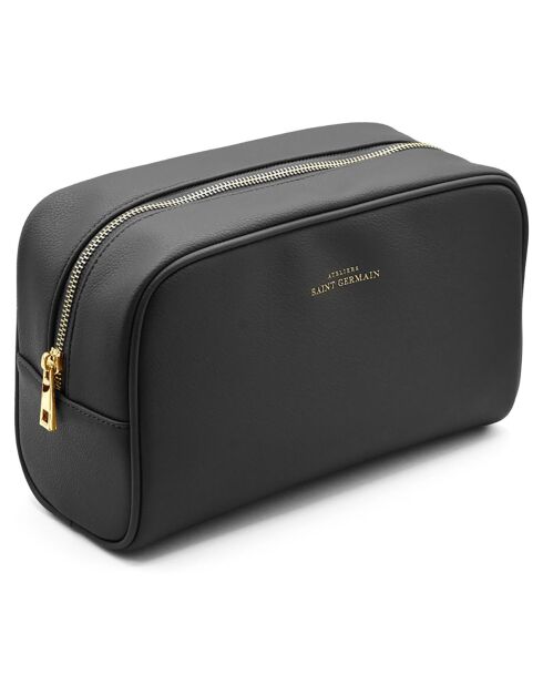 Trousse de Toilette Saint Amand noir - 26x16x11 cm
