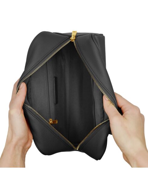 Trousse de Toilette Saint Amand noir - 26x16x11 cm