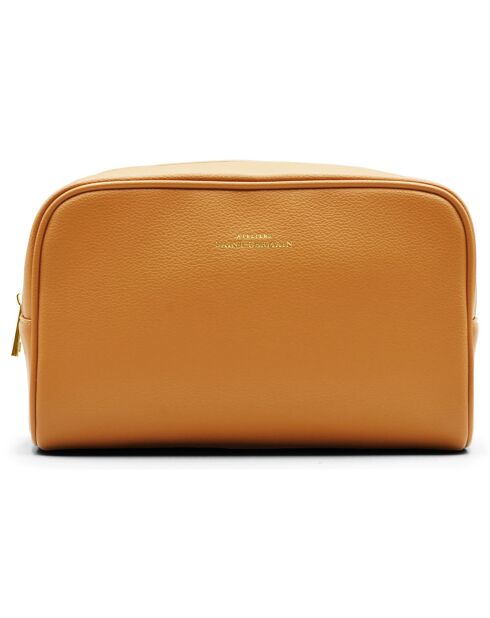 Trousse de Toilette Saint Amand marron - 26x16x11 cm
