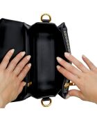 Sac porté épaule Saint Cloud noir - 22x14x6 cm
