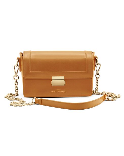 Sac Baguette Saint Cloud marron - 22x14x6 cm