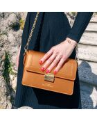 Sac Baguette Saint Cloud marron - 22x14x6 cm