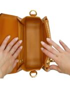 Sac Baguette Saint Cloud marron - 22x14x6 cm
