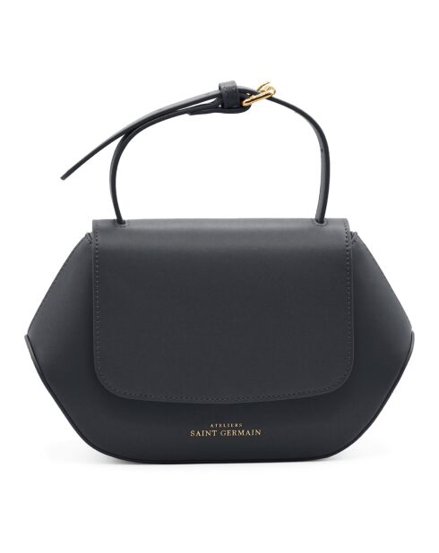 Sac Trotteur Saint Germain noir - 26x17x7 cm
