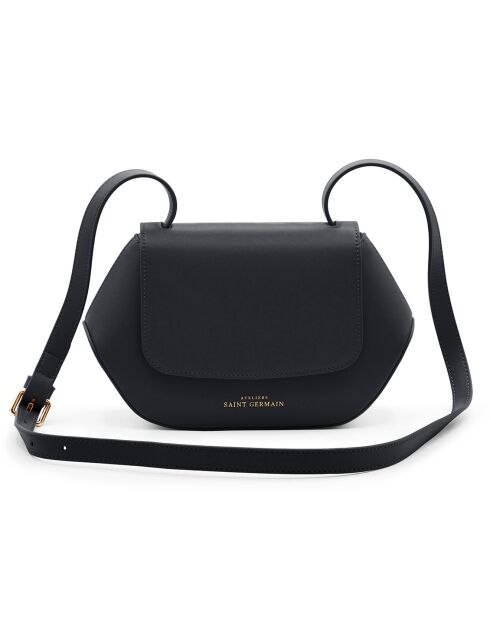 Sac Trotteur Saint Germain noir - 26x17x7 cm