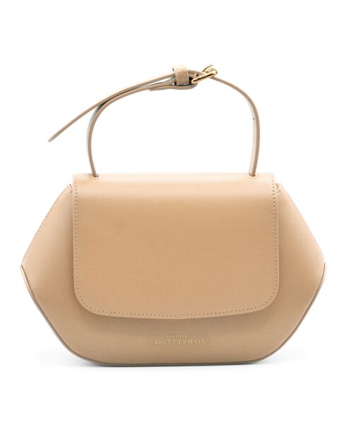 Sac Trotteur Saint Germain beige - 26x17x7 cm