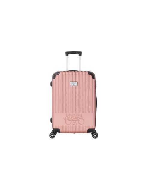 Valise Moyen Séjour Orika 65 cm rose doré