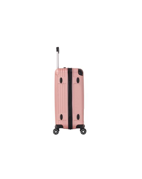 Valise Moyen Séjour Orika 65 cm rose doré