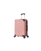 Valise Moyen Séjour Orika 65 cm rose doré