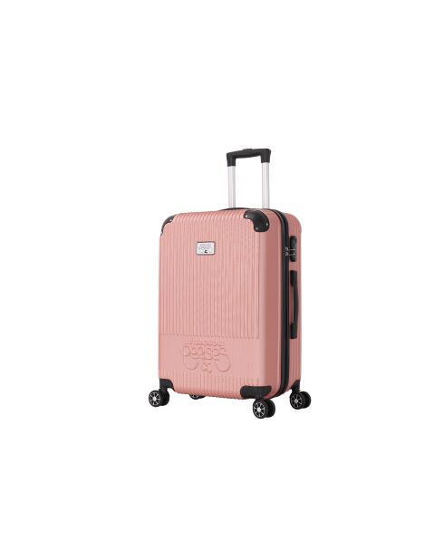 Valise Moyen Séjour Orika 65 cm rose doré