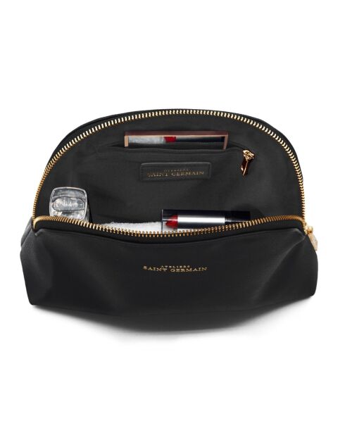 Trousse à maquillage Thonon noire - 24x17x6 cm