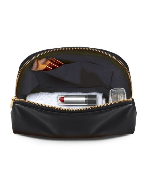 Trousse à maquillage Thonon noire - 24x17x6 cm