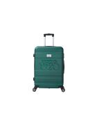 Valise Cabine 4 roues doubles Lyra 55 cm vert kaki