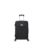 Valise Cabine 4 roues doubles Lyra 55 cm noire