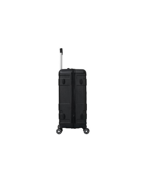 Valise Cabine 4 roues doubles Lyra 55 cm noire