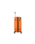 Valise Moyen Séjour 4 roues doubles Java 60 cm orange