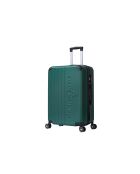 Valise Cabine 4 roues doubles Bari 55 cm vert kaki