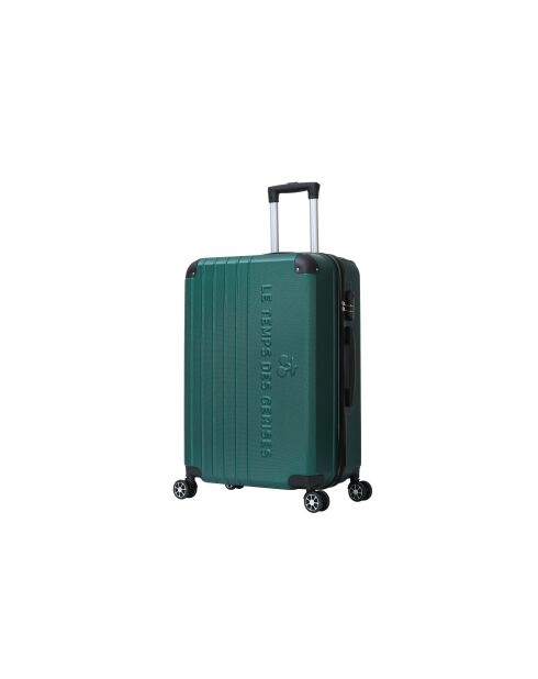 Valise Cabine 4 roues doubles Bari 55 cm vert kaki