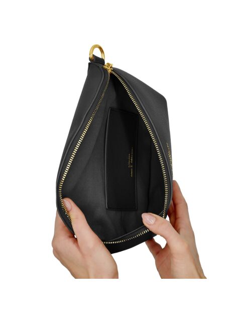 Sac Banane Ibiza noir - 26x15x9.5 cm