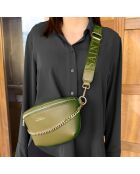 Sac Banane Ibiza vert kaki - 26x15x9.5 cm