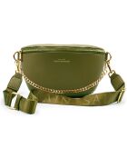 Sac Banane Ibiza vert kaki - 26x15x9.5 cm