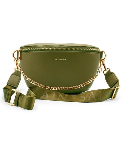 Sac Banane Ibiza vert kaki - 26x15x9.5 cm