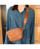 Sac Banane Ibiza marron - 26x15x9.5 cm
