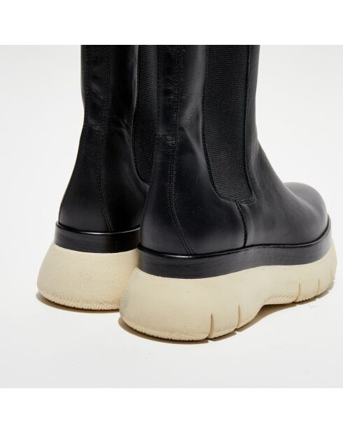 Chelsea boots en Cuir Mecile noires