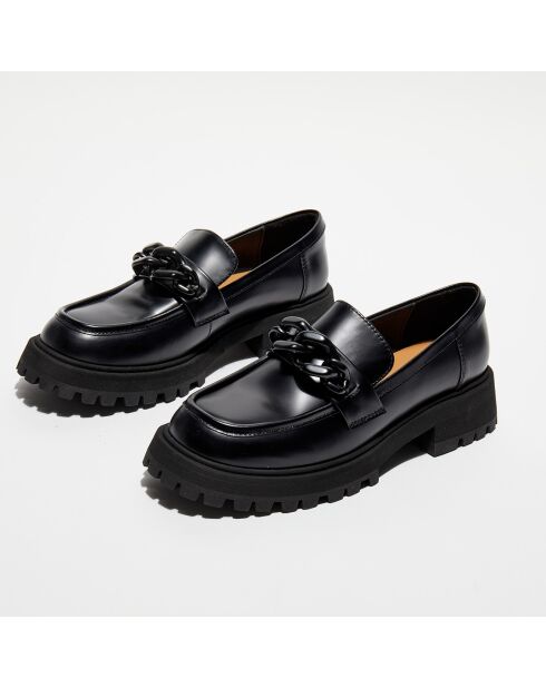 Mocassins en Cuir noirs