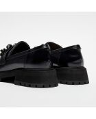 Mocassins en Cuir noirs