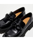 Mocassins en Cuir noirs