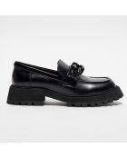 Mocassins en Cuir noirs