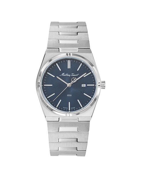 Montre Femme Quartz en Acier Zeus argentée