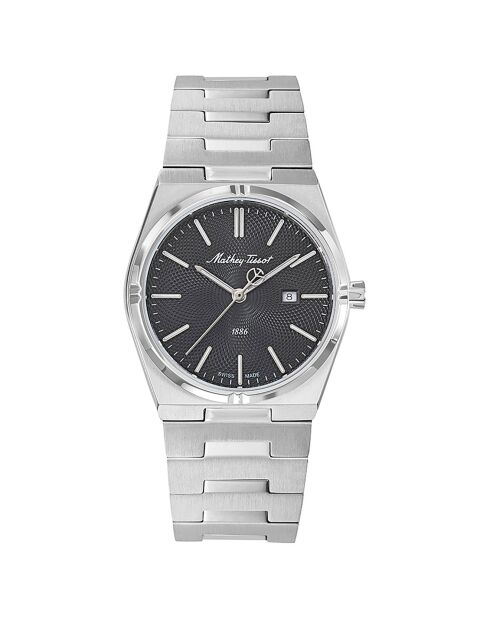 Montre Femme Quartz en Acier Zeus argentée