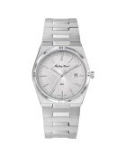 Montre Femme Quartz en Acier Zeus argentée