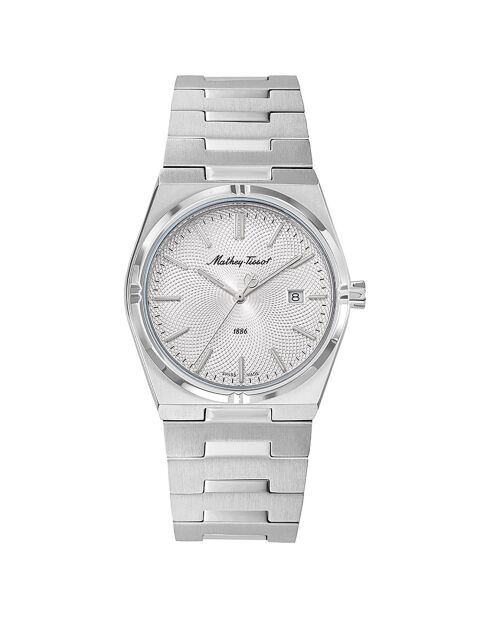 Montre Femme Quartz en Acier Zeus argentée