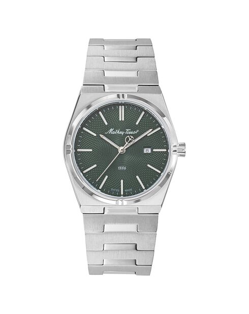 Montre Femme Quartz en Acier Zeus argentée