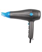 Sèche-cheveux professionnel gris/bleu - 2000 W
