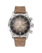 Montre Homme Quartz en Cuir Type 21 Flyback marron