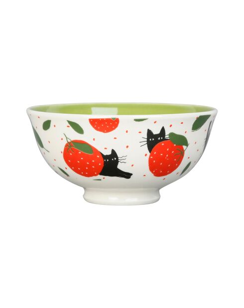 Bol en Porcelaine Chamouflage vert  - 30cl