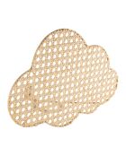Applique murale en Rotin Nuage naturel- 28x19x11.5cm