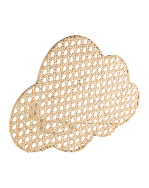 Applique murale en Rotin Nuage naturel- 28x19x11.5cm