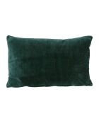 Housse de coussin vert foncé- 50x30cm