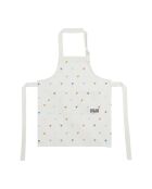 Weiße Kinderschürze - 55x45cm